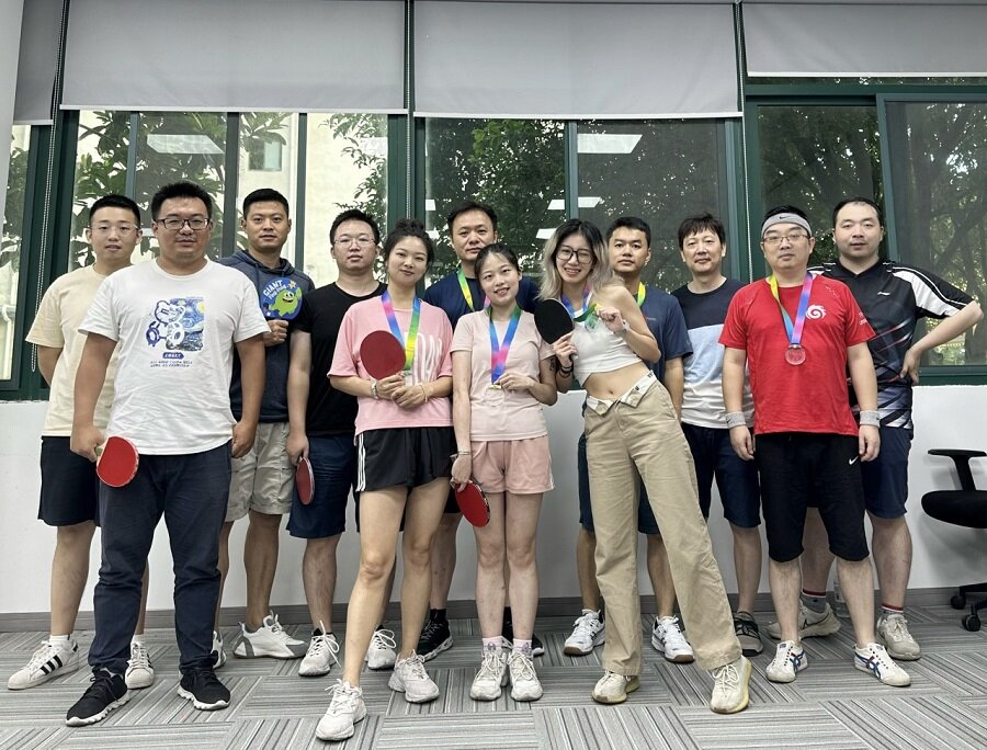 敢打敢“乒” 龙旗上海乒乓球比赛顺利举行